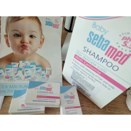 Champú dermatológico para niños, 500 ml, Sebamed Baby