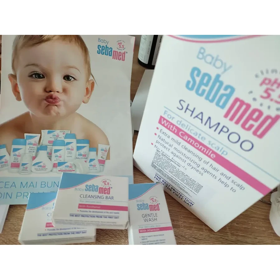 Champú dermatológico para niños, 500 ml, Sebamed Baby