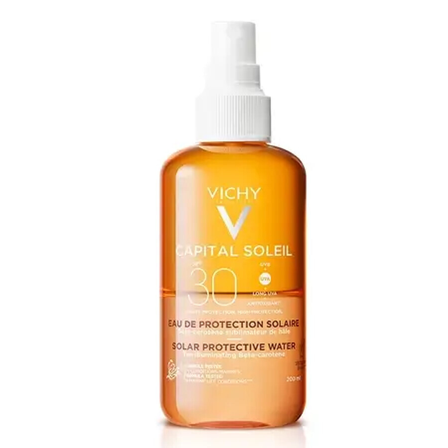 Vichy Capital Soleil Apa de protectie solara Bronz cu SPF 30+ 200 ml