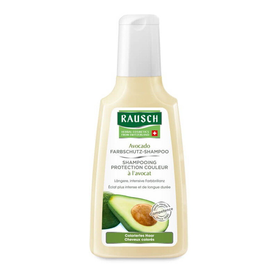 Sampon pentru par vopsit cu avocado, 200 ml, Rausch