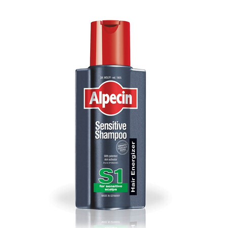 Shampoo für empfindliche Kopfhaut Alpecin Sensitive S1, 250 ml, Dr. Kurt Wolff
