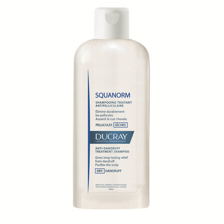 Anti-Trockenschuppen-Behandlungsshampoo Squanorm, 200 ml, Ducray