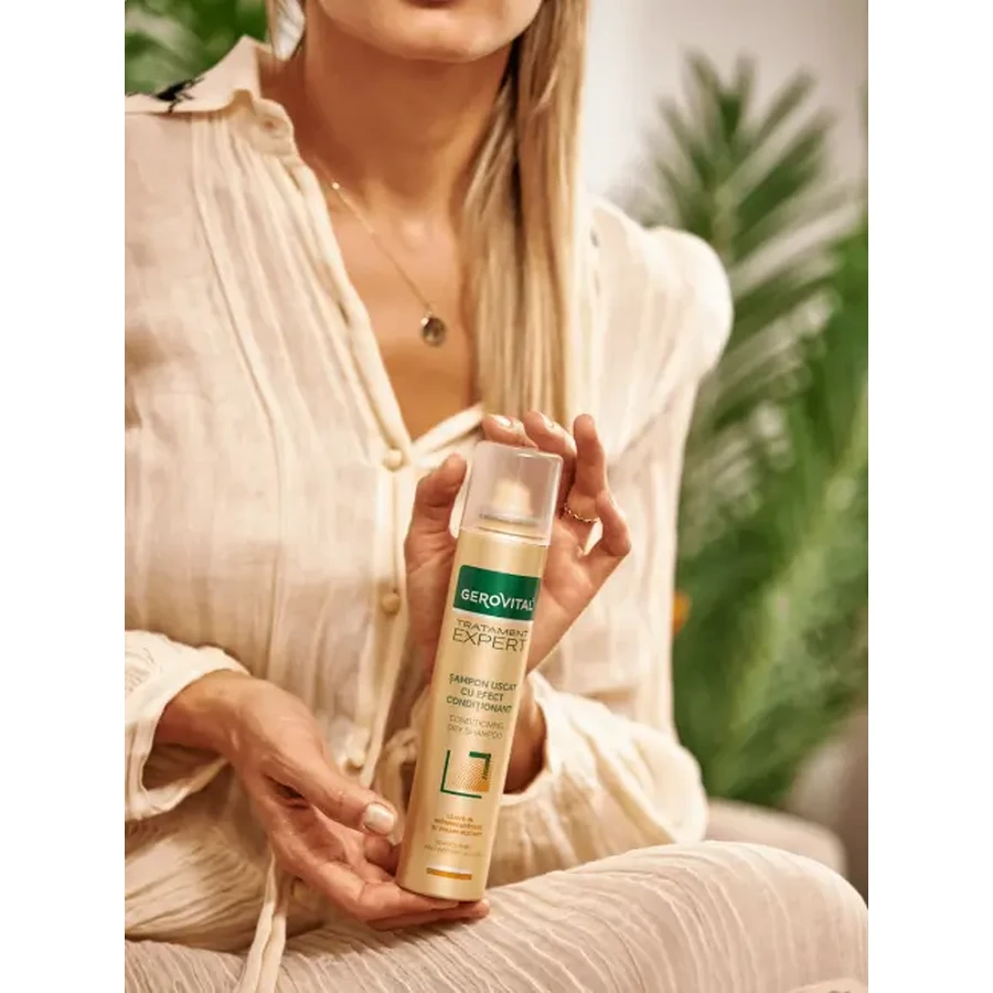 Dry shampoo with conditioning effect Gerovital Expert Treatment, 200 ml, Farmec
