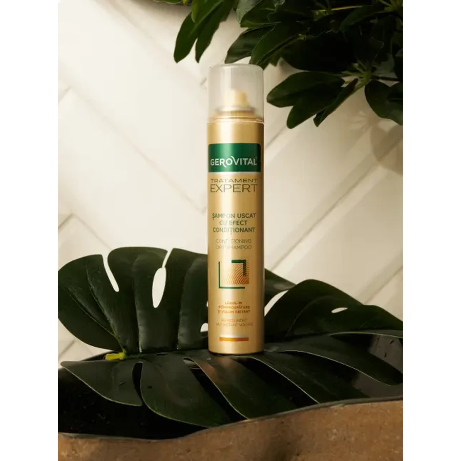 Dry shampoo with conditioning effect Gerovital Expert Treatment, 200 ml, Farmec