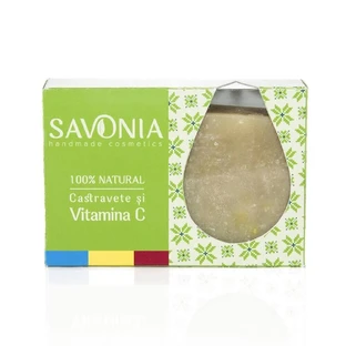 Seife mit Gurke und Vitamin C, 90 g, Savonia