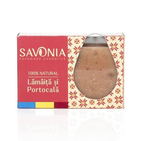 Sapun cu lamaita si portocala, 90 g, Savonia