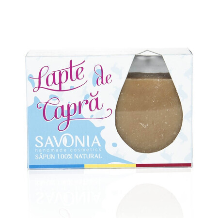 Sapun cu lapte de capra si miere, 90 g, Savonia