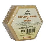 Seife mit Honig und Blütenstaub, 100 g, Apidava