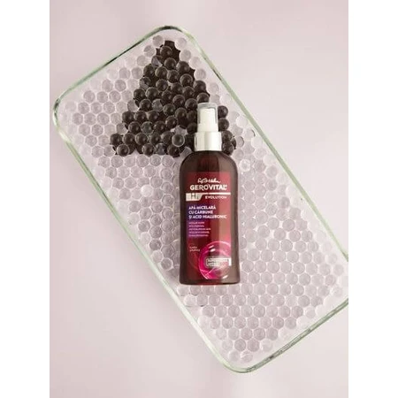 Gerovital H3 Evolution Mizellenwasser mit Aktivkohle und Hyaluronsäure, 150 ml