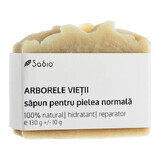 Săpun natural pentru pielea normală cu Arborele Vieții, 130 g, Sabio
