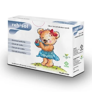 Sales de rehidratación Rehisol, 10 sobres, Dr. Phyto