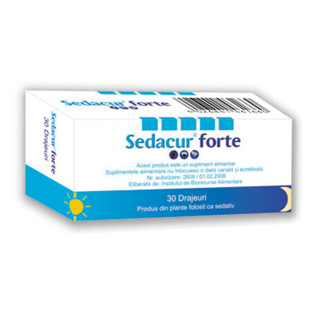 Sedacur Forte, 30 drajeuri, Schaper & Brummer