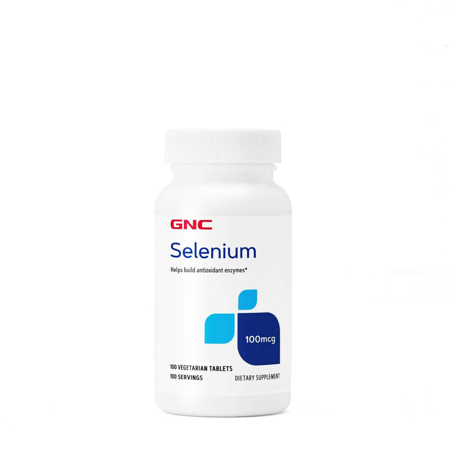 Seleniu 200 mcg (044467), 100 tablete, GNC