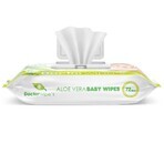 Șervețele umede pentru copii cu Aloe Vera, 72 bucăți, Doctor Wipe's 