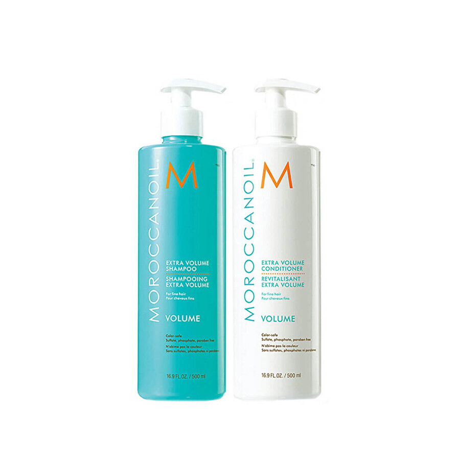 Kit Shampooing Volume, 500 ml + Conditionneur Volume, 500 ml, Moroccanoil