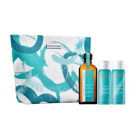 Set Spring Dreaming of Volume, Moroccanoil