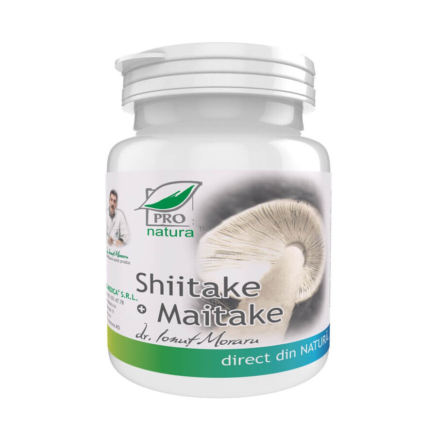 Shiitake & Maitake, 30 capsule, Pro Natura