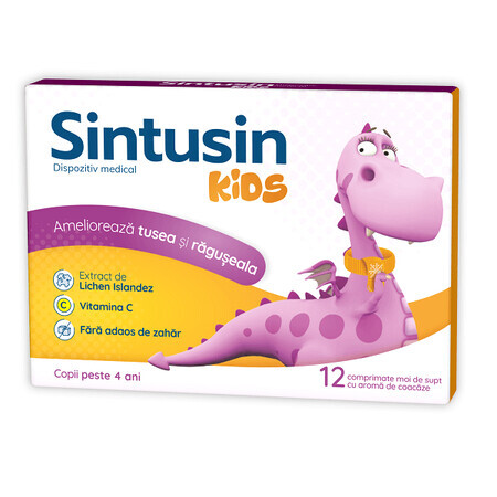 Sintusin Kids, 12 Lutschtabletten, Zdrovit