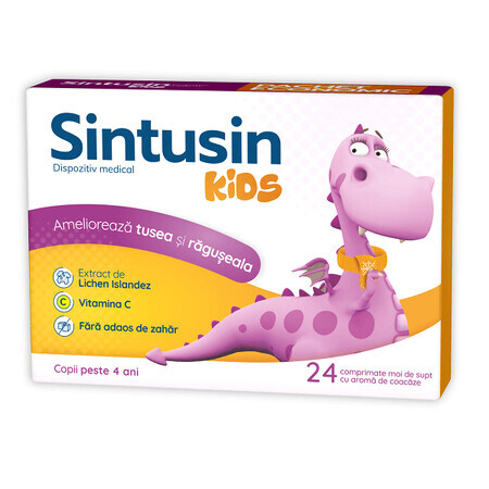 Sintusin Kids, 24 Lutschtabletten, Zdrovit