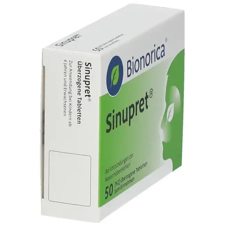 Sinupret, 50 drajeuri, Bionorica