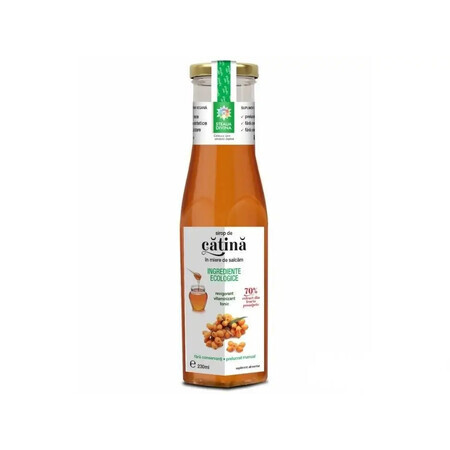 Sirop de cătină în miere Eco de salcâm, 230 ml, Steaua Divină