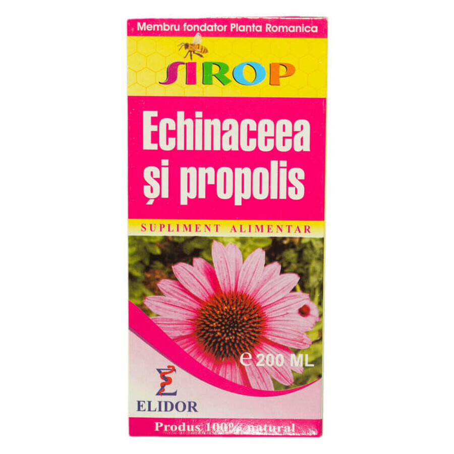 Echinacea und Propolis Sirup, 200ml, Elidor