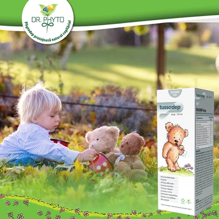 Tussodep sirop contre la toux pour les enfants, 150 ml, Dr.