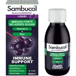 Zuckerfreier Sirup mit schwarzem Holunder, Vitamin C und Zink Immuno Forte, 120 ml, Sambucol
