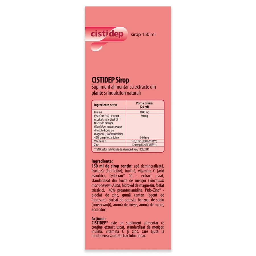 Cistidep Baby-Sirup, 150 ml, Dr. Phyto