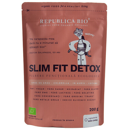 Schlank fit entgiften, 200 g, Republica Bio