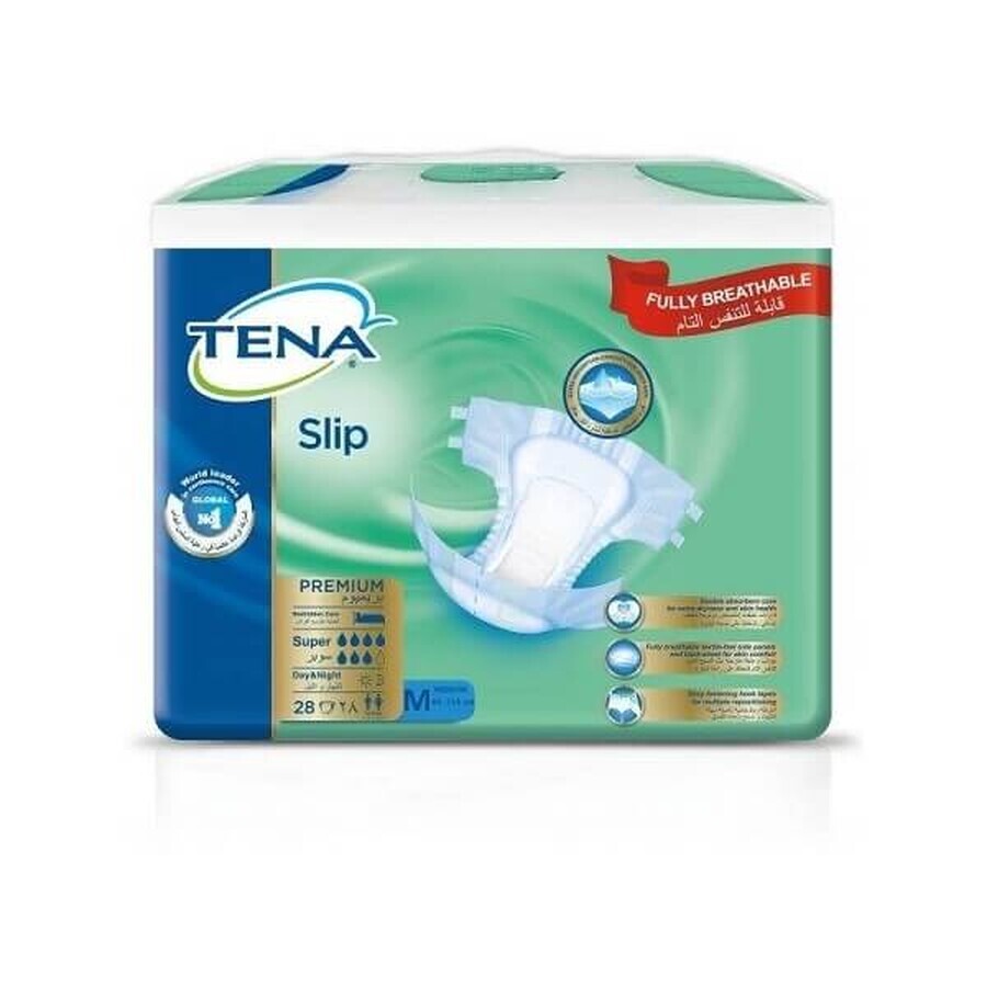 Slip Premium Super Medium, 28 bucati, Tena