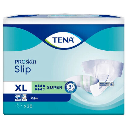 Slip ProSkin Super Extra Large, 28 bucati, Tena