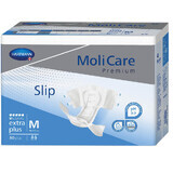 Slip tip scutec pentru incontinența Extra Plus M Molicare Premium (169647), 30 bucăți, Hartmann