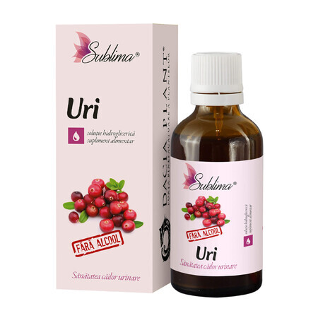 Uri Sublima alkoholfreie Hydroglycerinlösung, 50 ml, Dacia Plant