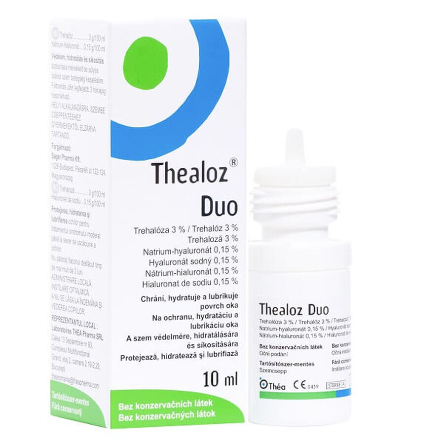 Thealoz Duo Augentropfen 10 ml, Thea Bewertungen