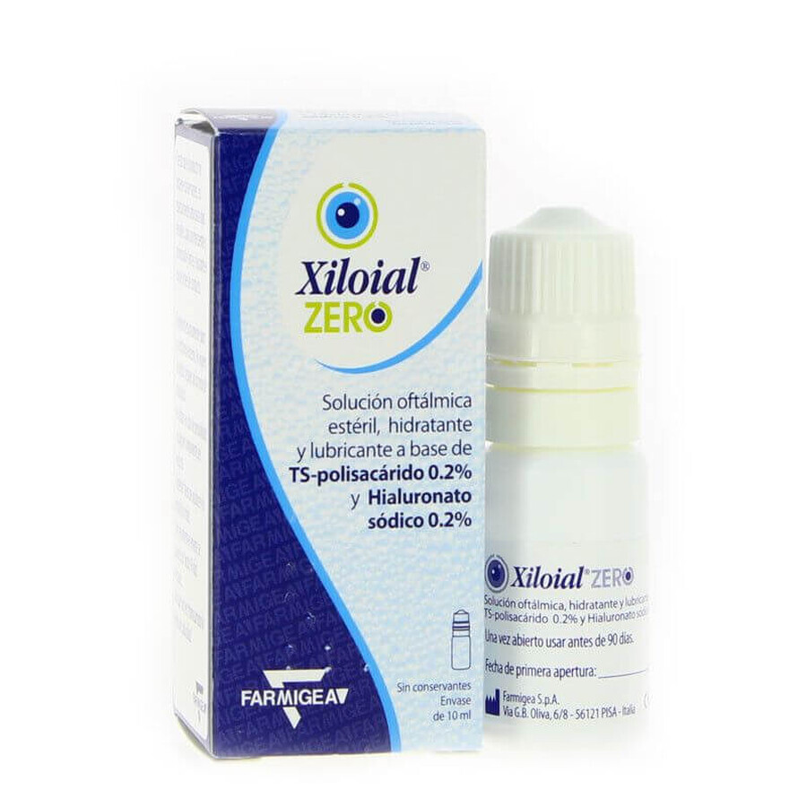 Soluție oftalmică sterilă - Xiloial Zero, 10 ml, Farmigea