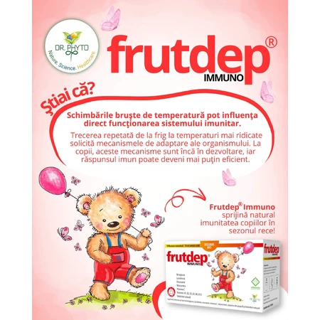 Frutdep Immuno Trinklösung, 10 Fläschchen, Dr. Phyto