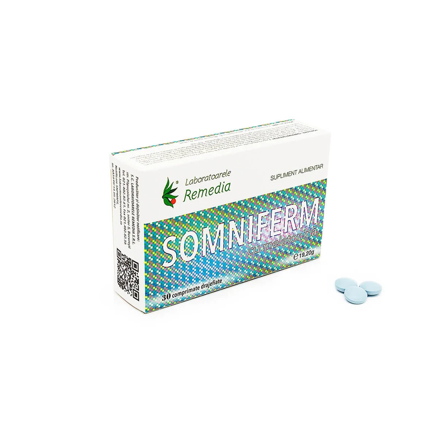 Somniferm+Melatonin, 30 Tabletten, Remedia