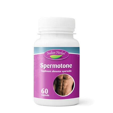 Spermotone, 60 capsule, Indian Herbal