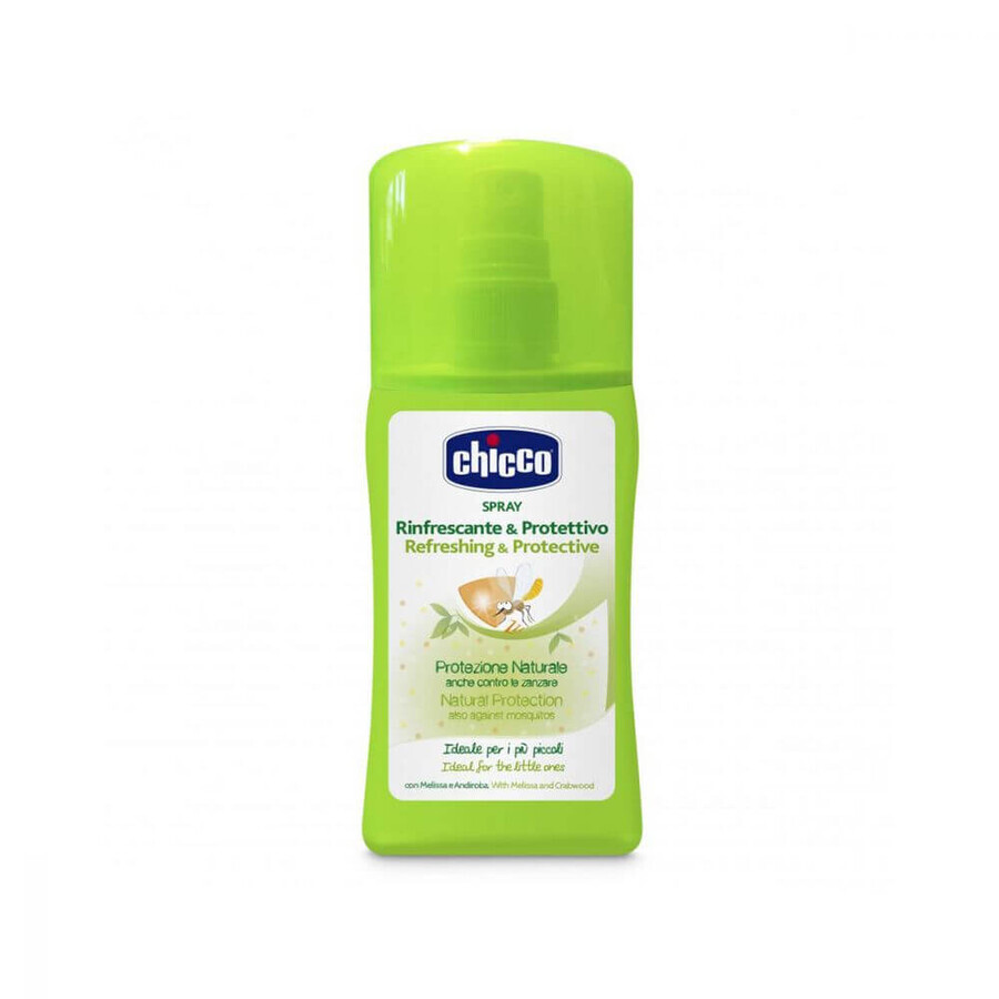 Spray anti-tantari cu efect revigorant si protector, +6 luni, 100 ml, Chicco