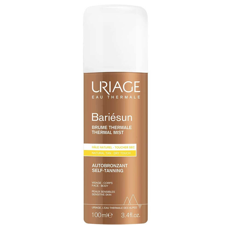 Bariesun Brume Thermale Selbstbräunungsspray, 100 ml, Uriage