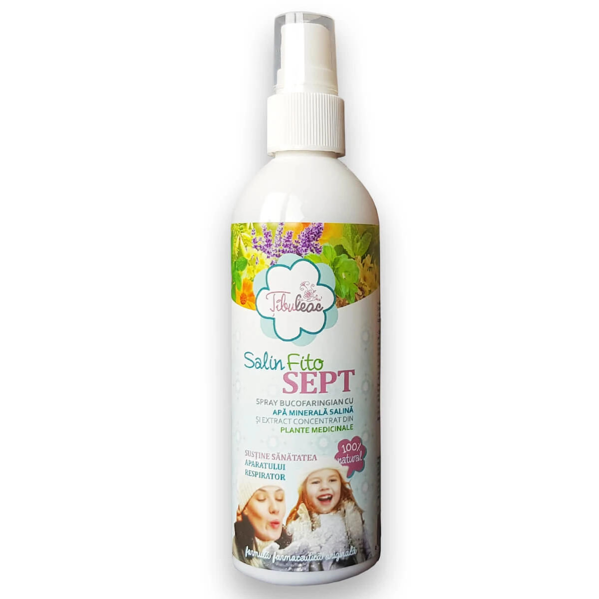 Salinfitosept Mund- und Halzspray, 100 ml, Tibuleac Plant