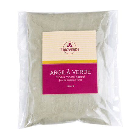 Argila verde, 100 g, Trio Verde