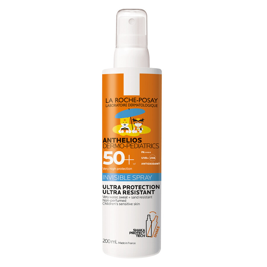 La Roche-Posay Anthelios Dermo-Pediatrics unsichtbares Spray für Kinder mit SPF 50+ 200 ml Bewertungen