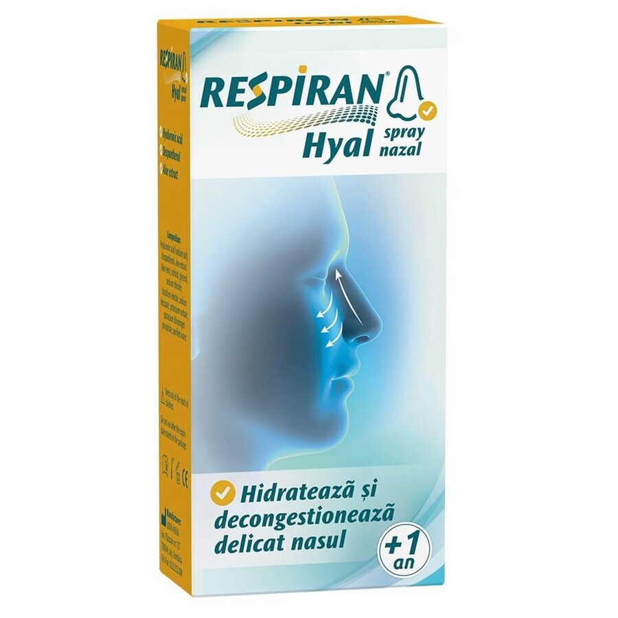 Nasenspray - Respiran Hyal, 20 ml, Blick nach vorn