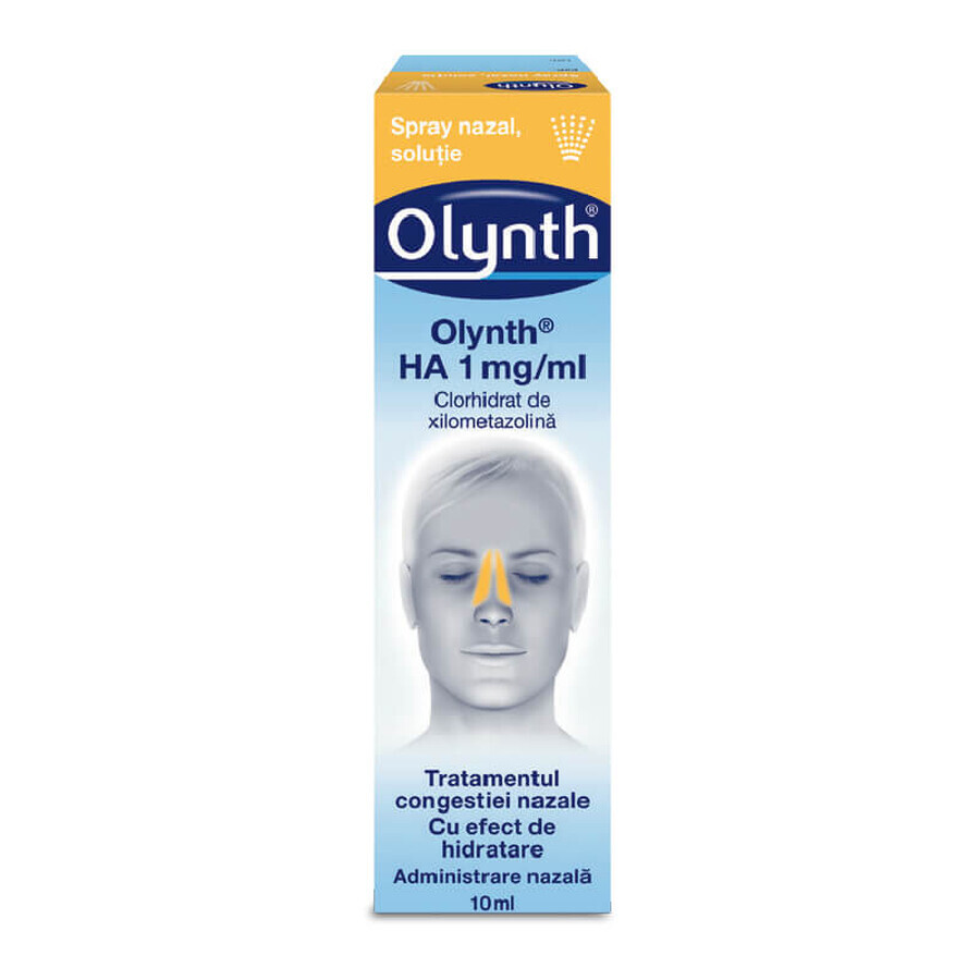 Spray nazal soluție 1mg - Olynth HA, 10 ml, Johnson&Johnson recenzii