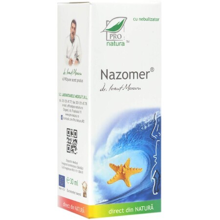 Nasal spray, Nazomer, 30 ml, Pro Natura