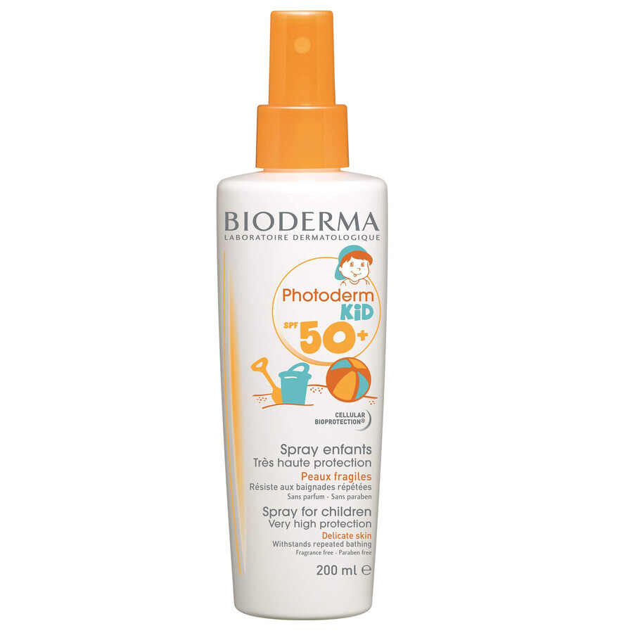 Bioderma Photoderm KID Sonnenschutzspray für Kinder SPF 50+, 200 ml
