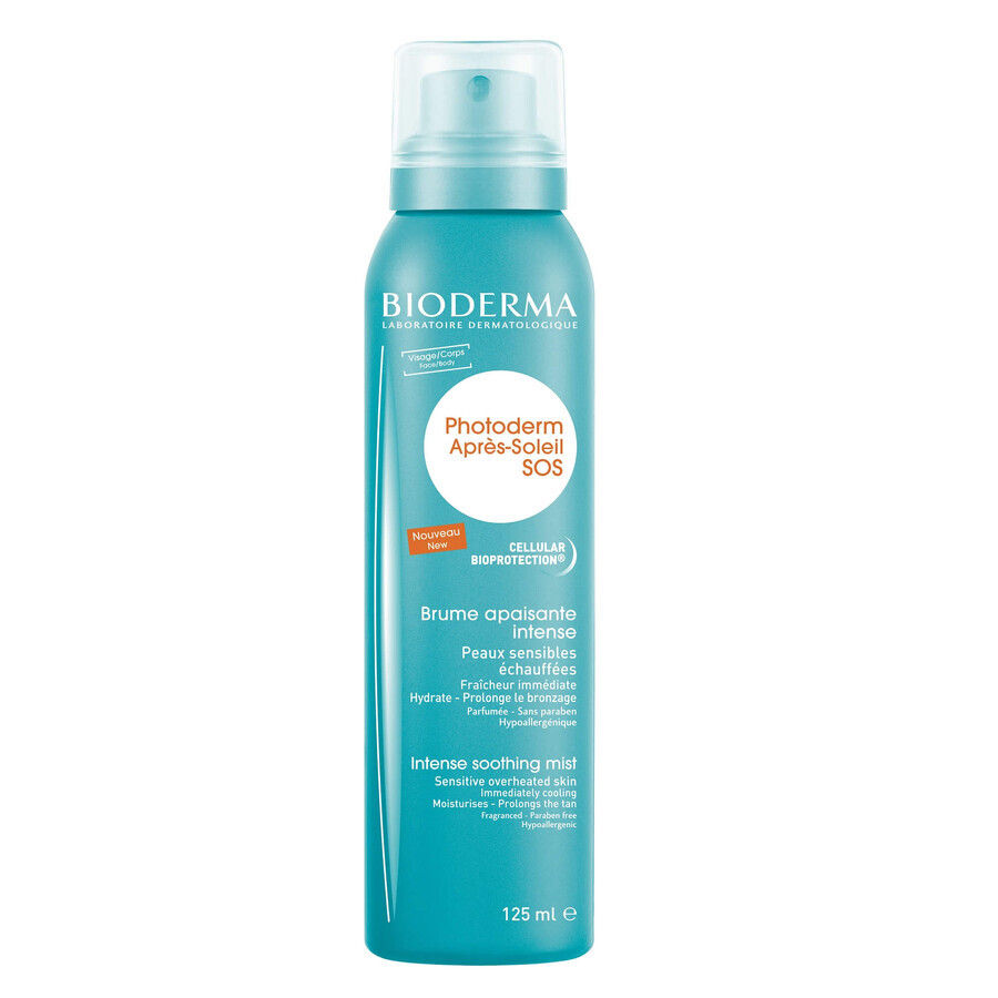 Spray reparator dupa plaja Photoderm SOS, 125 ml, Bioderma