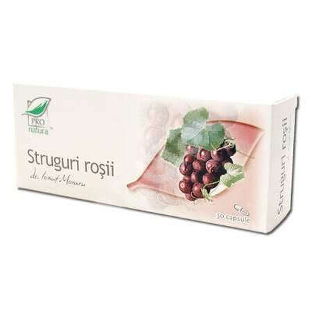 Struguri Rosii, 30 capsule, Pro Natura